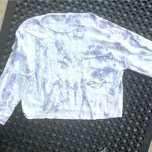 Cozy, super soft, tie dye shirt